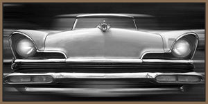 60260_FN2_- titled 'Lincoln Continental' by artist Richard James - Wall Art Print on Textured Fine Art Canvas or Paper - Digital Giclee reproduction of art painting. Red Sky Art is India's Online Art Gallery for Home Decor - J635