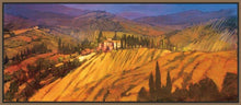 222004_FN3 'Last View of Tuscany' by artist Philip Craig - Wall Art Print on Textured Fine Art Canvas or Paper - Digital Giclee reproduction of art painting. Red Sky Art is India's Online Art Gallery for Home Decor - 111_2279