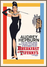 45001_FN3 - titled 'Audrey Hepburn (Breakfast at Tiffany's One-Sheet)' by artist Anon - Wall Art Print on Textured Fine Art Canvas or Paper - Digital Giclee reproduction of art painting. Red Sky Art is India's Online Art Gallery for Home Decor - 55_WDC96251