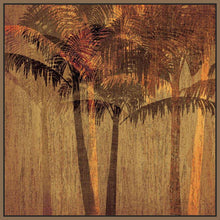 222238_FN4 'Sunset Palms II' by artist Amori - Wall Art Print on Textured Fine Art Canvas or Paper - Digital Giclee reproduction of art painting. Red Sky Art is India's Online Art Gallery for Home Decor - 111_APP118
