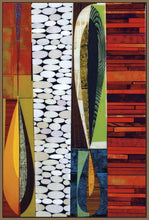 60093_FN4_- titled 'Paso-doble' by artist Rex Ray - Wall Art Print on Textured Fine Art Canvas or Paper - Digital Giclee reproduction of art painting. Red Sky Art is India's Online Art Gallery for Home Decor - R1258