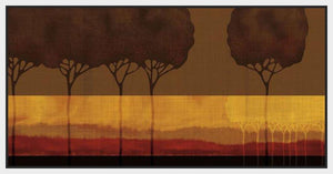222046_FW1 'Autumn Silhouettes I' by artist Tandi Venter - Wall Art Print on Textured Fine Art Canvas or Paper - Digital Giclee reproduction of art painting. Red Sky Art is India's Online Art Gallery for Home Decor - 111_12023