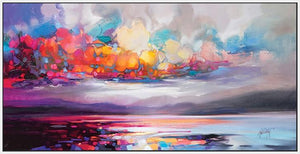 45103_FW1 - titled 'Stratocumulus' by artist Scott Naismith - Wall Art Print on Textured Fine Art Canvas or Paper - Digital Giclee reproduction of art painting. Red Sky Art is India's Online Art Gallery for Home Decor - 55_WDC93261