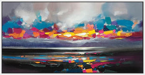 45105_FW1 - titled 'Primary Fragments' by artist Scott Naismith - Wall Art Print on Textured Fine Art Canvas or Paper - Digital Giclee reproduction of art painting. Red Sky Art is India's Online Art Gallery for Home Decor - 55_WDC93263