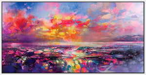 45109_FW1 - titled 'Skye Equinox' by artist Scott Naismith - Wall Art Print on Textured Fine Art Canvas or Paper - Digital Giclee reproduction of art painting. Red Sky Art is India's Online Art Gallery for Home Decor - 55_WDC93332