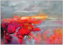 45120_FW1 - titled 'Molecular Bonds 2' by artist Scott Naismith - Wall Art Print on Textured Fine Art Canvas or Paper - Digital Giclee reproduction of art painting. Red Sky Art is India's Online Art Gallery for Home Decor - 55_WDC96338