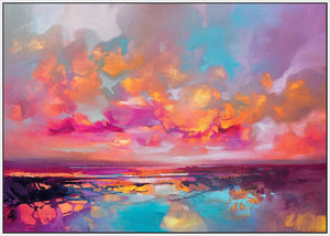 45133_FW1 - titled 'Fractal Shore' by artist Scott Naismith - Wall Art Print on Textured Fine Art Canvas or Paper - Digital Giclee reproduction of art painting. Red Sky Art is India's Online Art Gallery for Home Decor - 55_WDC96380