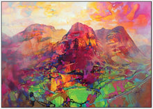 45136_FW1 - titled 'Glencoe Harmonics' by artist Scott Naismith - Wall Art Print on Textured Fine Art Canvas or Paper - Digital Giclee reproduction of art painting. Red Sky Art is India's Online Art Gallery for Home Decor - 55_WDC96383