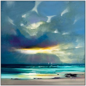 45142_FW1 - titled 'West Coast Blues II' by artist Scott Naismith - Wall Art Print on Textured Fine Art Canvas or Paper - Digital Giclee reproduction of art painting. Red Sky Art is India's Online Art Gallery for Home Decor - 55_WDC98211