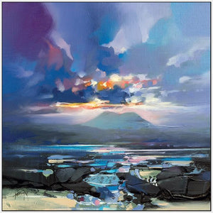 45143_FW1 - titled 'West Coast Blues III' by artist Scott Naismith - Wall Art Print on Textured Fine Art Canvas or Paper - Digital Giclee reproduction of art painting. Red Sky Art is India's Online Art Gallery for Home Decor - 55_WDC98212
