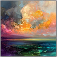45159_FW1 - titled 'Isle of Jura Emerges' by artist Scott Naismith - Wall Art Print on Textured Fine Art Canvas or Paper - Digital Giclee reproduction of art painting. Red Sky Art is India's Online Art Gallery for Home Decor - 55_WDC98245