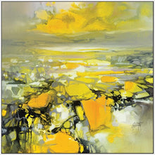 45165_FW1 - titled 'Yellow Matter 2' by artist Scott Naismith - Wall Art Print on Textured Fine Art Canvas or Paper - Digital Giclee reproduction of art painting. Red Sky Art is India's Online Art Gallery for Home Decor - 55_WDC98285