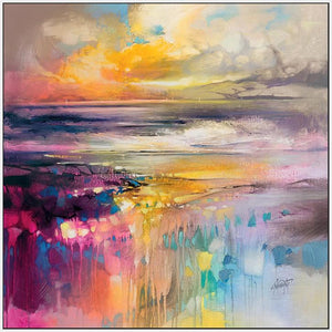 45169_FW1 - titled 'Liquid Reflections' by artist Scott Naismith - Wall Art Print on Textured Fine Art Canvas or Paper - Digital Giclee reproduction of art painting. Red Sky Art is India's Online Art Gallery for Home Decor - 55_WDC98331