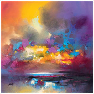 45174_FW1 - titled 'Warmth Emanates' by artist Scott Naismith - Wall Art Print on Textured Fine Art Canvas or Paper - Digital Giclee reproduction of art painting. Red Sky Art is India's Online Art Gallery for Home Decor - 55_WDC98336