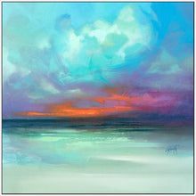 45179_FW1 - titled 'Hebridean Tranquility' by artist Scott Naismith - Wall Art Print on Textured Fine Art Canvas or Paper - Digital Giclee reproduction of art painting. Red Sky Art is India's Online Art Gallery for Home Decor - 55_WDC98354