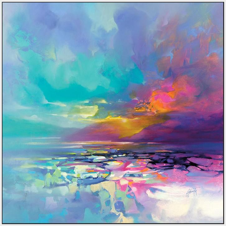 45189_FW1 - titled 'Emerging Hope' by artist Scott Naismith - Wall Art Print on Textured Fine Art Canvas or Paper - Digital Giclee reproduction of art painting. Red Sky Art is India's Online Art Gallery for Home Decor - 55_WDC98364