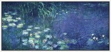 60171_FW1_- titled 'Water Lilies: Morning' by artist Claude Monet - Wall Art Print on Textured Fine Art Canvas or Paper - Digital Giclee reproduction of art painting. Red Sky Art is India's Online Art Gallery for Home Decor - M705