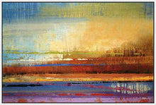 76016_FW2_- titled ' Horizons II' by artist  Selina Rodriguez - Wall Art Print on Textured Fine Art Canvas or Paper - Digital Giclee reproduction of art painting. Red Sky Art is India's Online Art Gallery for Home Decor - 761_TR13563