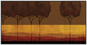 222046_FW3 'Autumn Silhouettes I' by artist Tandi Venter - Wall Art Print on Textured Fine Art Canvas or Paper - Digital Giclee reproduction of art painting. Red Sky Art is India's Online Art Gallery for Home Decor - 111_12023