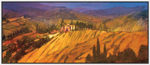 222004_FW3 'Last View of Tuscany' by artist Philip Craig - Wall Art Print on Textured Fine Art Canvas or Paper - Digital Giclee reproduction of art painting. Red Sky Art is India's Online Art Gallery for Home Decor - 111_2279