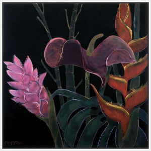 222267_FW4 'In Bloom I' by artist Pegge Hopper - Wall Art Print on Textured Fine Art Canvas or Paper - Digital Giclee reproduction of art painting. Red Sky Art is India's Online Art Gallery for Home Decor - 111_HPP100