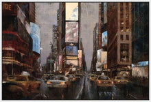 222243_FW5 'City Lights' by artist Marti Bofarull - Wall Art Print on Textured Fine Art Canvas or Paper - Digital Giclee reproduction of art painting. Red Sky Art is India's Online Art Gallery for Home Decor - 111_BMP335