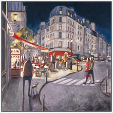 222282_FW5 'Rendez-vous Paris' by artist Didier Lourenco - Wall Art Print on Textured Fine Art Canvas or Paper - Digital Giclee reproduction of art painting. Red Sky Art is India's Online Art Gallery for Home Decor - 111_LDP360