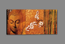 222072_GS1 'Buddha Panel I' by artist Keith Mallett - Wall Art Print on Textured Fine Art Canvas or Paper - Digital Giclee reproduction of art painting. Red Sky Art is India's Online Art Gallery for Home Decor - 111_12473