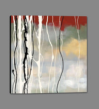222114_GS1 'Silver Birch II' by artist Laurie Maitland - Wall Art Print on Textured Fine Art Canvas or Paper - Digital Giclee reproduction of art painting. Red Sky Art is India's Online Art Gallery for Home Decor - 111_16071