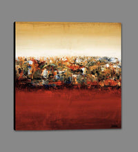 222013_GS1 'Red Lake' by artist Yehan Wang - Wall Art Print on Textured Fine Art Canvas or Paper - Digital Giclee reproduction of art painting. Red Sky Art is India's Online Art Gallery for Home Decor - 111_4047