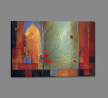 222043_GS1 'Passage to India' by artist Don Li-Leger - Wall Art Print on Textured Fine Art Canvas or Paper - Digital Giclee reproduction of art painting. Red Sky Art is India's Online Art Gallery for Home Decor - 111_8841