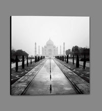 222314_GS1 'Taj Mahal - A Tribute to Beauty' by artist Nina Papiorek - Wall Art Print on Textured Fine Art Canvas or Paper - Digital Giclee reproduction of art painting. Red Sky Art is India's Online Art Gallery for Home Decor - 111_PNP115