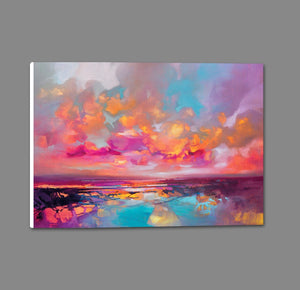 45133_GS1_ - titled 'Fractal Shore' by artist Scott Naismith - Wall Art Print on Textured Fine Art Canvas or Paper - Digital Giclee reproduction of art painting. Red Sky Art is India's Online Art Gallery for Home Decor - 55_WDC96380