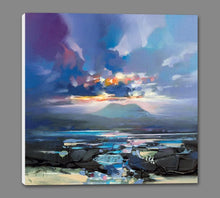 45143_GS1_ - titled 'West Coast Blues III' by artist Scott Naismith - Wall Art Print on Textured Fine Art Canvas or Paper - Digital Giclee reproduction of art painting. Red Sky Art is India's Online Art Gallery for Home Decor - 55_WDC98212