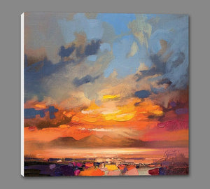 45145_GS1_ - titled 'Rum Light Study' by artist Scott Naismith - Wall Art Print on Textured Fine Art Canvas or Paper - Digital Giclee reproduction of art painting. Red Sky Art is India's Online Art Gallery for Home Decor - 55_WDC98214