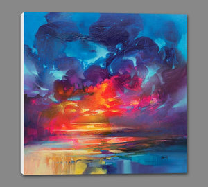 45166_GS1_ - titled 'Liquid Light 3' by artist Scott Naismith - Wall Art Print on Textured Fine Art Canvas or Paper - Digital Giclee reproduction of art painting. Red Sky Art is India's Online Art Gallery for Home Decor - 55_WDC98286