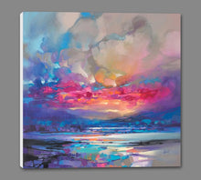 45171_GS1_ - titled 'Quantum Skye' by artist Scott Naismith - Wall Art Print on Textured Fine Art Canvas or Paper - Digital Giclee reproduction of art painting. Red Sky Art is India's Online Art Gallery for Home Decor - 55_WDC98333