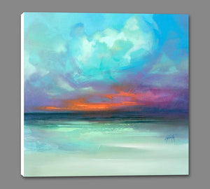 45179_GS1_ - titled 'Hebridean Tranquility' by artist Scott Naismith - Wall Art Print on Textured Fine Art Canvas or Paper - Digital Giclee reproduction of art painting. Red Sky Art is India's Online Art Gallery for Home Decor - 55_WDC98354