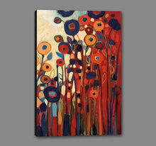 60087_GS1_- titled 'Meet Me In My Garden Dreams Pt. 2' by artist Jennifer Lommers - Wall Art Print on Textured Fine Art Canvas or Paper - Digital Giclee reproduction of art painting. Red Sky Art is India's Online Art Gallery for Home Decor - L4131